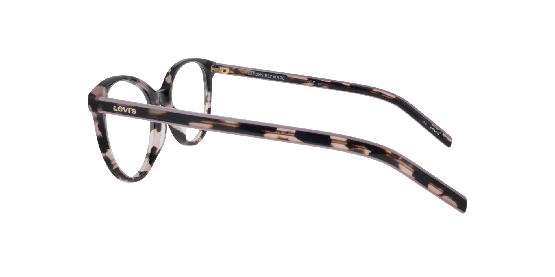 LV 1031 Tortoise AcetateEyeglass Frames for Glasses Direct, Side View