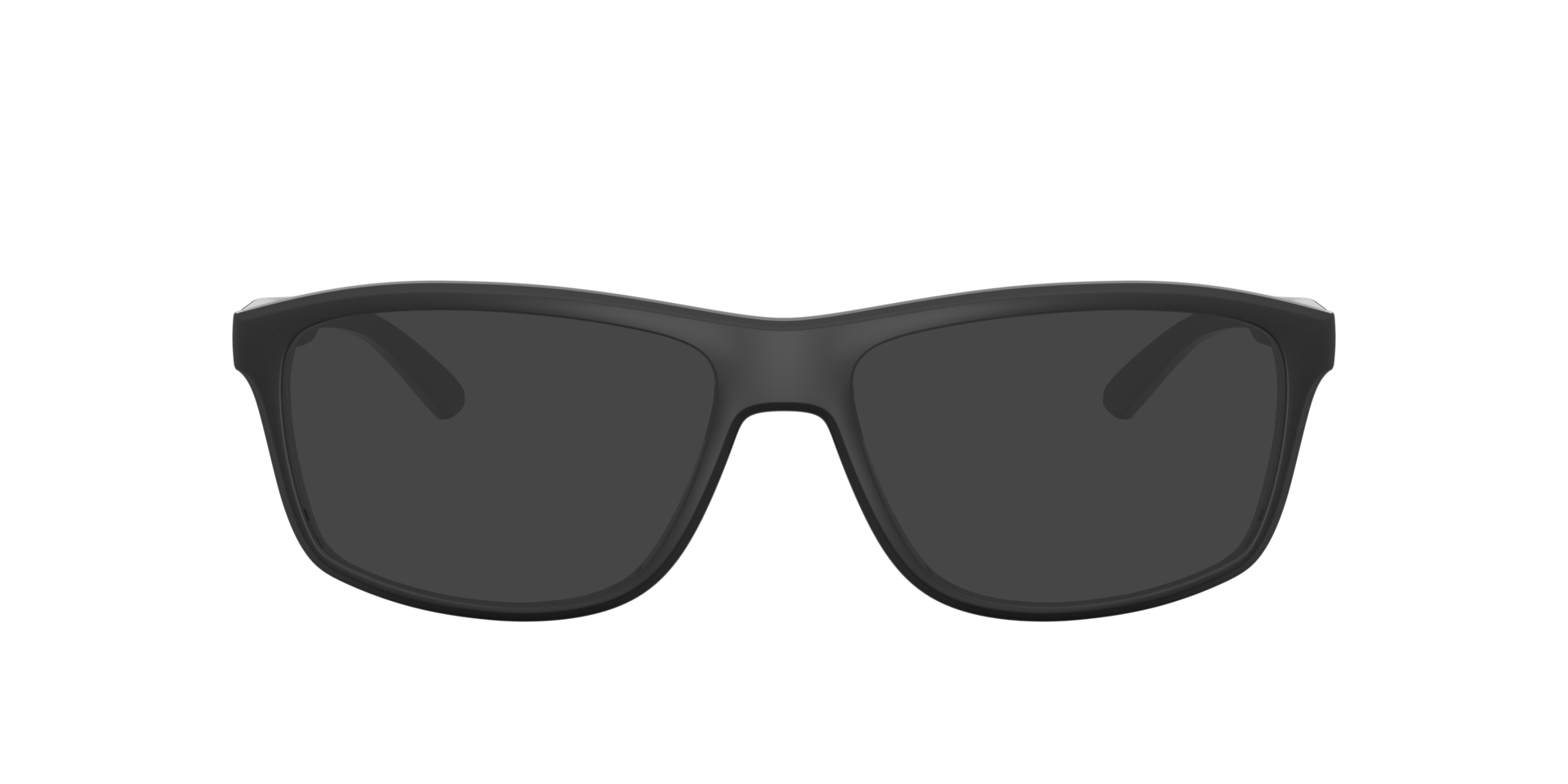 AN7291 Matte Recycled Black PlasticEyeglass Frames for Glasses Direct, with Tinted Lenses