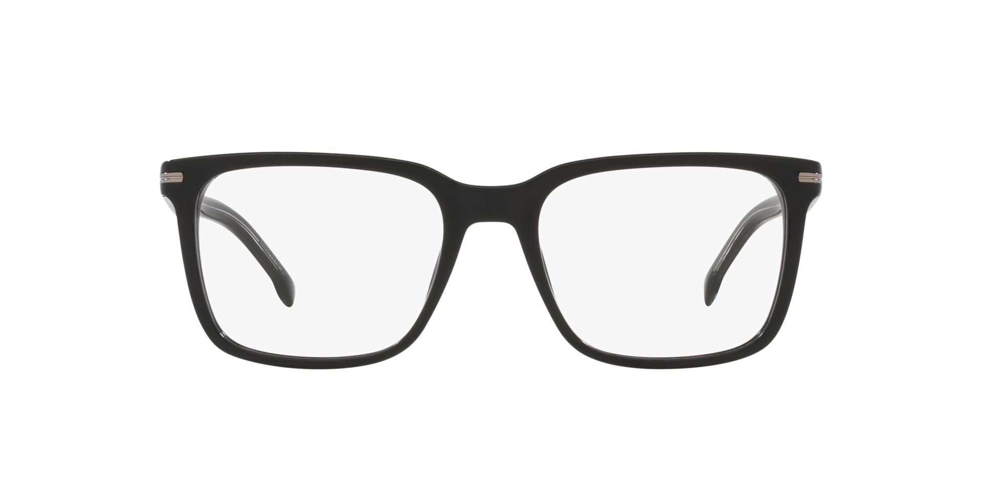 BOSS 1602 Black PlasticEyeglass Frames for Glasses Direct, Front View