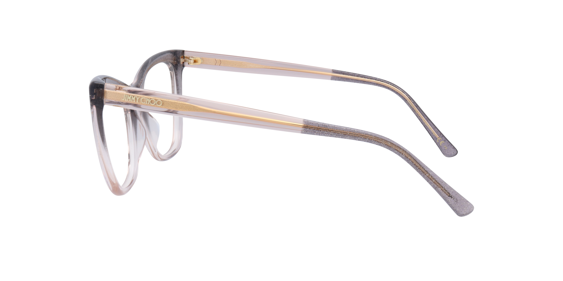 JC361 Pink Light AcetateEyeglass Frames for Glasses Direct, Side View