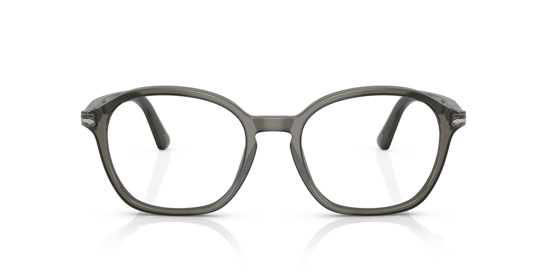 PO3296V Opal Smoke AcetateEyeglass Frames for Glasses Direct, Front View