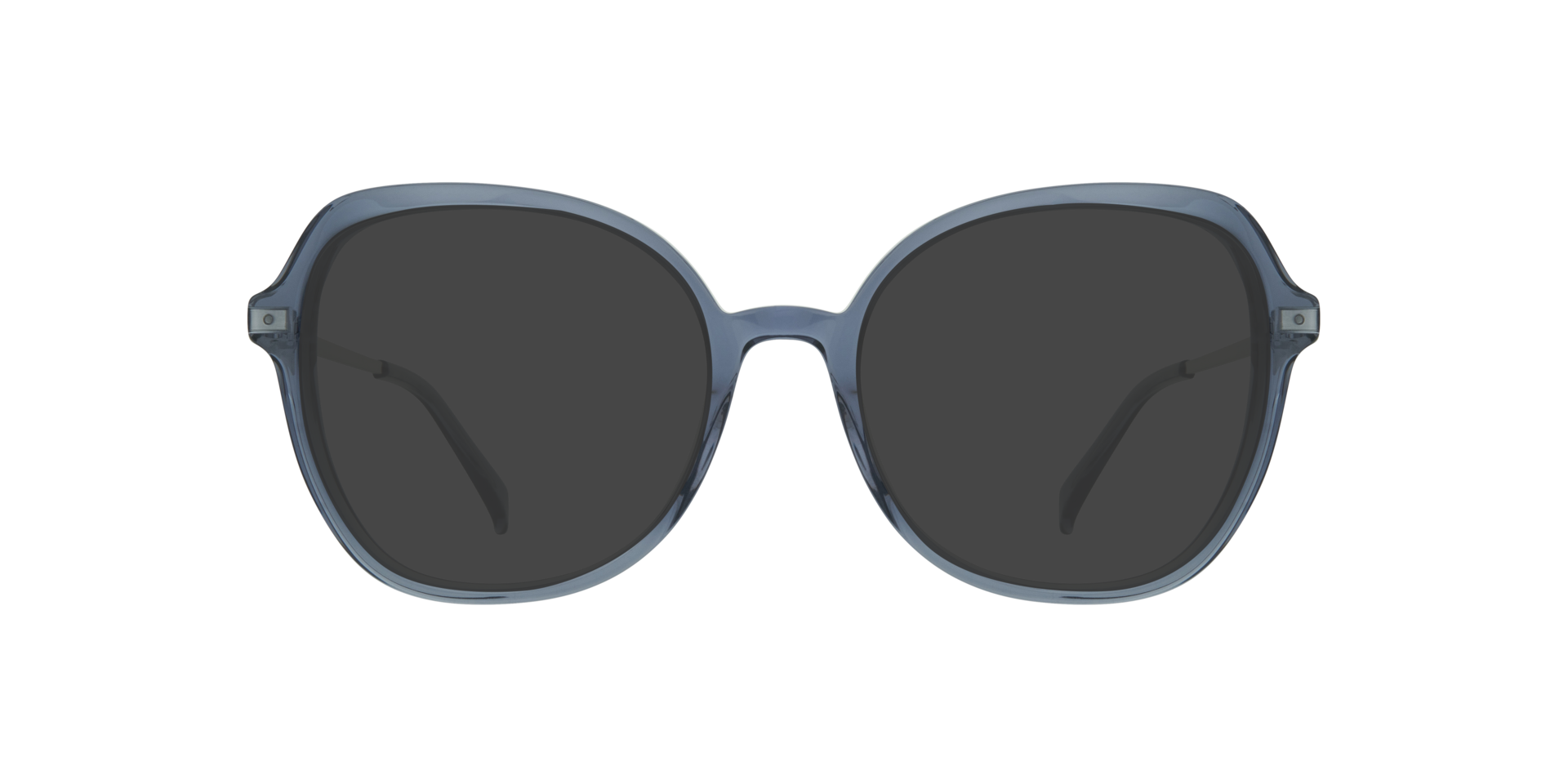 Katalina Translucent Blue AcetateEyeglass Frames for Glasses Direct, with Tinted Lenses