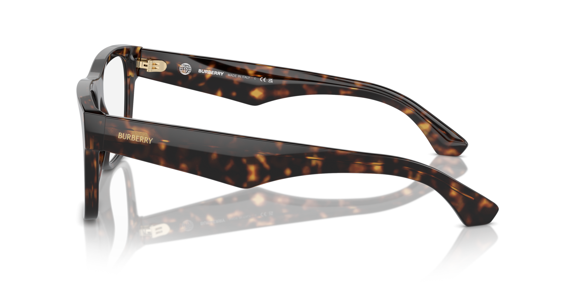 BE2411 Dark Havana AcetateEyeglass Frames for Glasses Direct, Side View