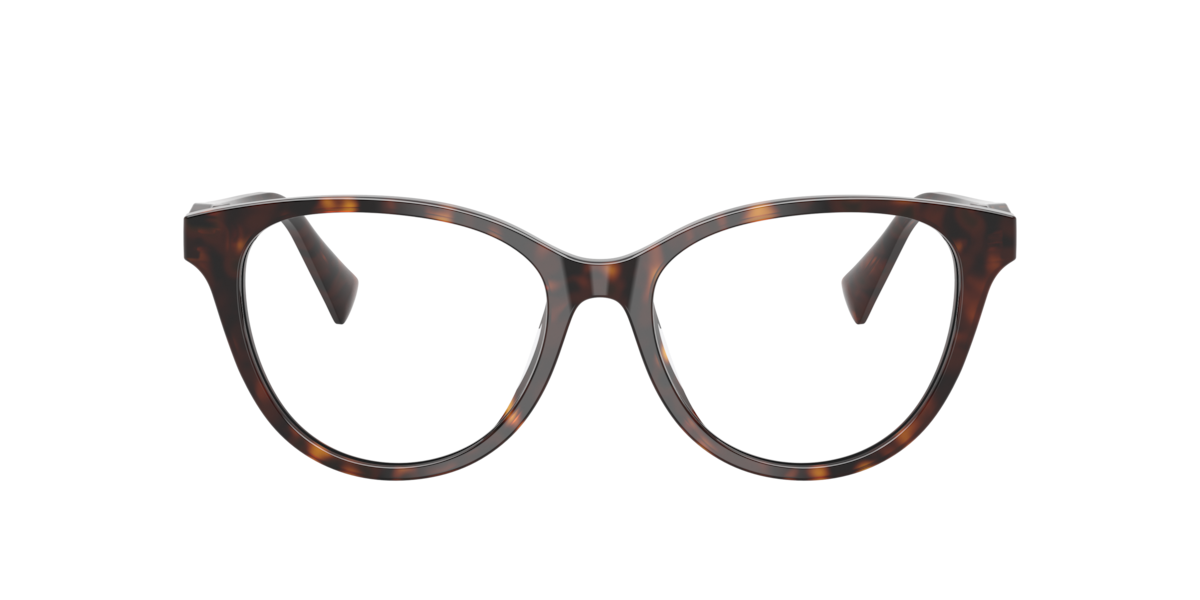 Ralph Women's Dark Havana Brown Butterfly Acetate Eyeglasses Online - Full Rim - Ra7198u
