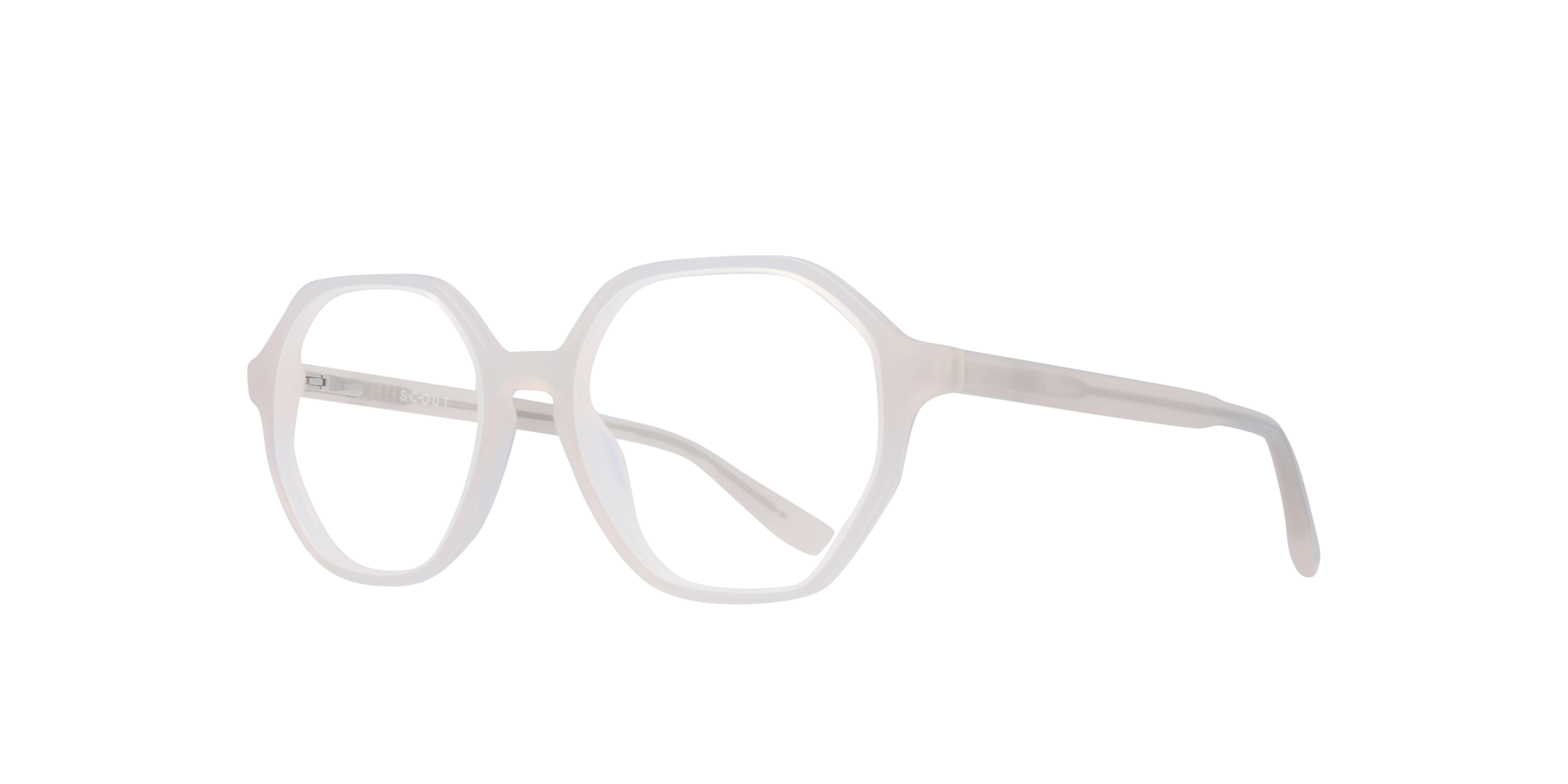 Esme Beige AcetateEyeglass Frames for Glasses Direct, Angle View