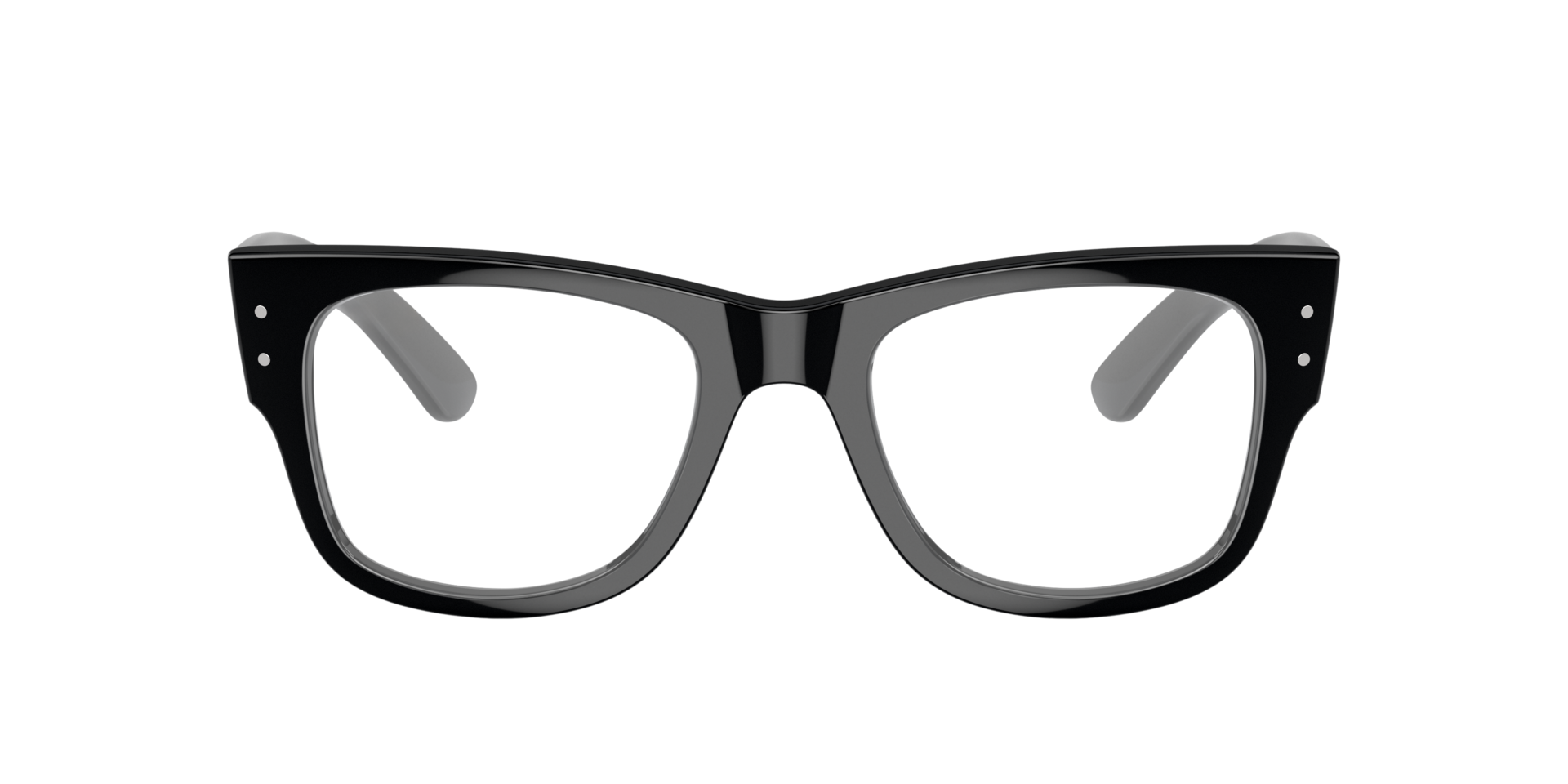 RB0840V Black PlasticEyeglass Frames for Glasses Direct, Front View