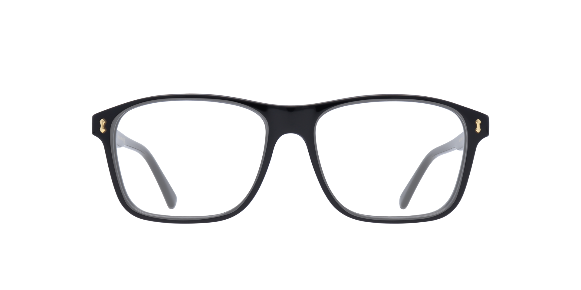GG1045O Black AcetateEyeglass Frames for Glasses Direct, Front View