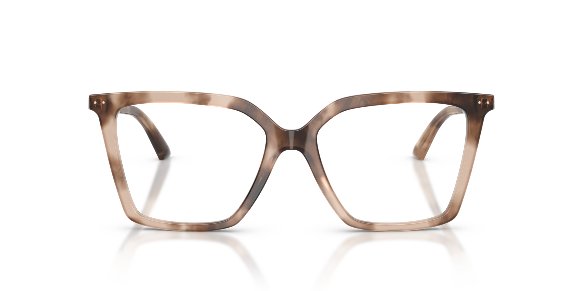 JC3054U Havana AcetateEyeglass Frames for Glasses Direct, Front View