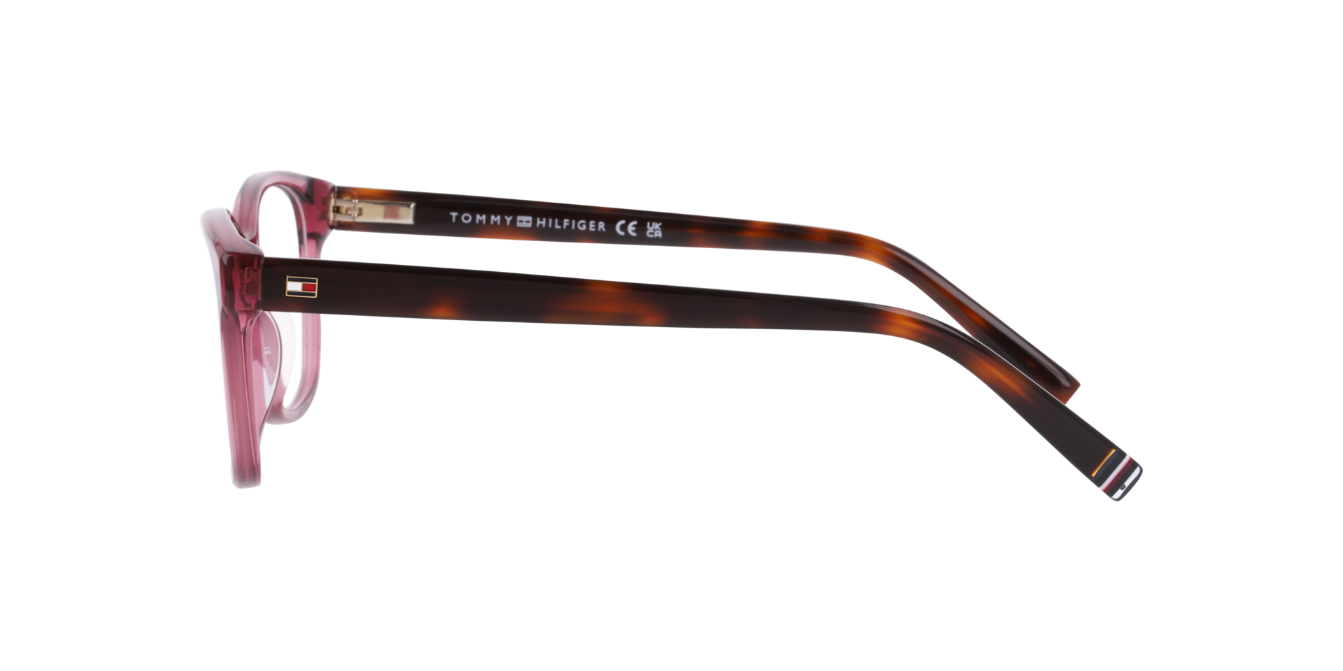 TH 2229 Tortoise Pink AcetateEyeglass Frames for Glasses Direct, Side View