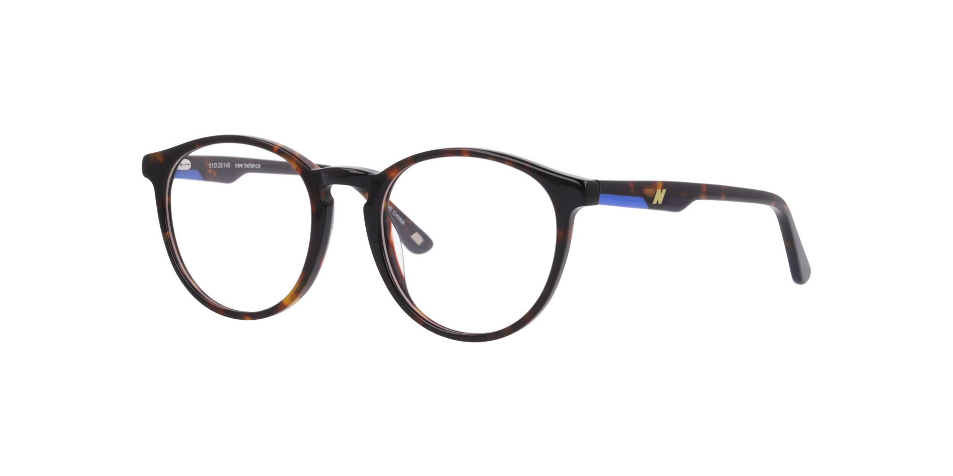 Nb4183 Tortoise AcetateEyeglass Frames for Glasses Direct, Angle View