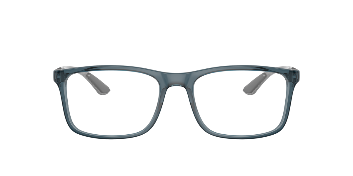 Ray - Ban Unisex Blue Rx8908 5719 Optical Frames Nylon Transparent Squared Normal - Image 4