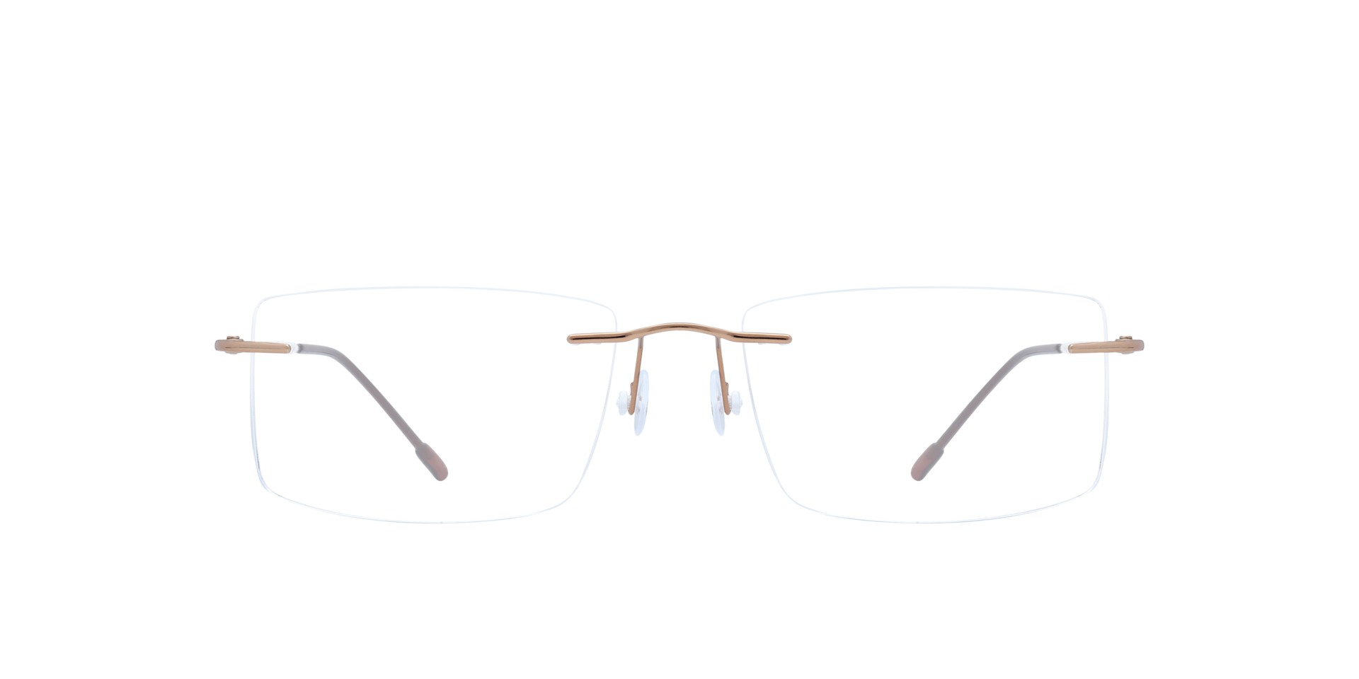 Guardian Bronze TitaniumEyeglass Frames for Glasses Direct, Front View