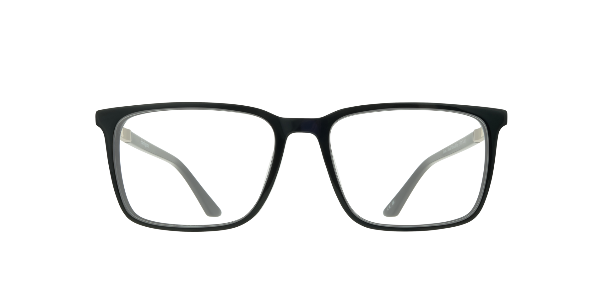 Black/Matte Silver Jonas -  Acetate