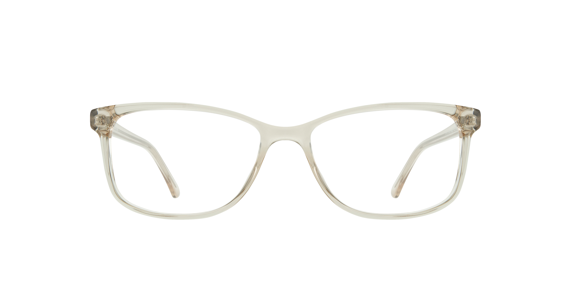 Shiny Beige Livvy -  Plastic