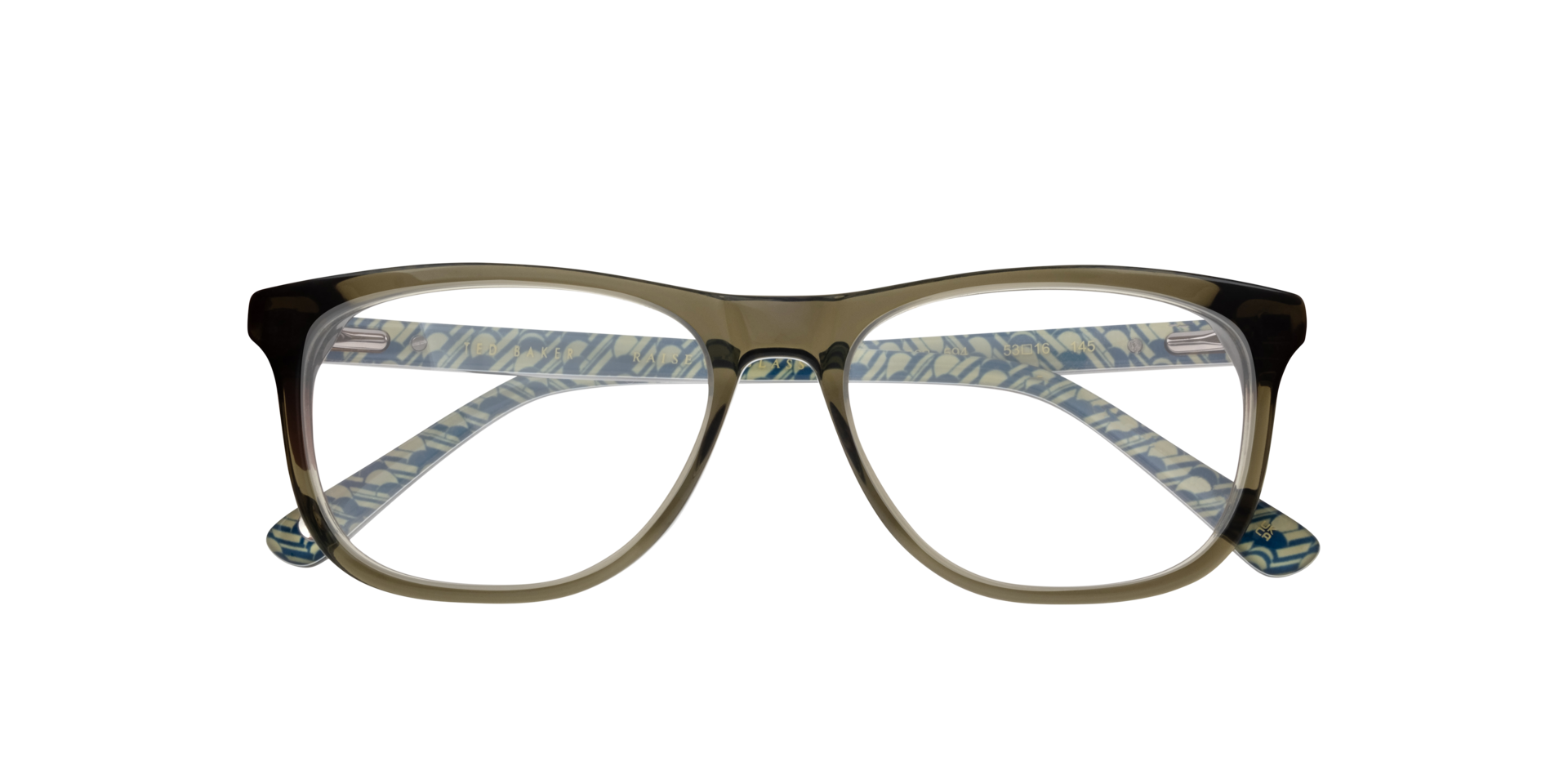 TB8262 Green AcetateEyeglass Frames for Glasses Direct, Closed View
