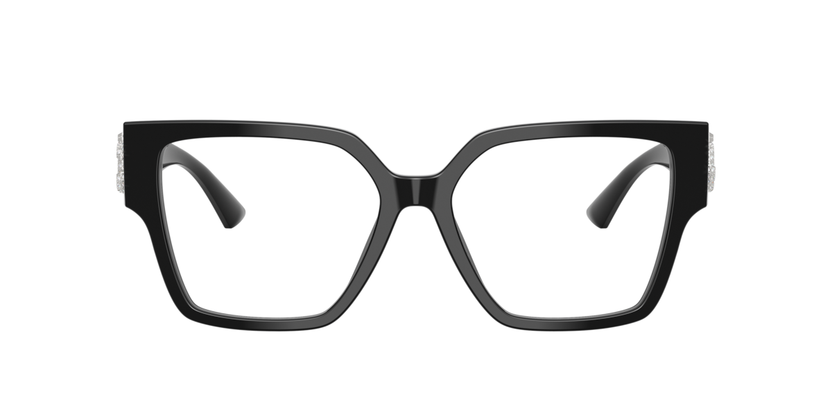 Jimmy Choo Women's Black Square Acetate Eyeglasses Online - Full Rim - Jc3032b