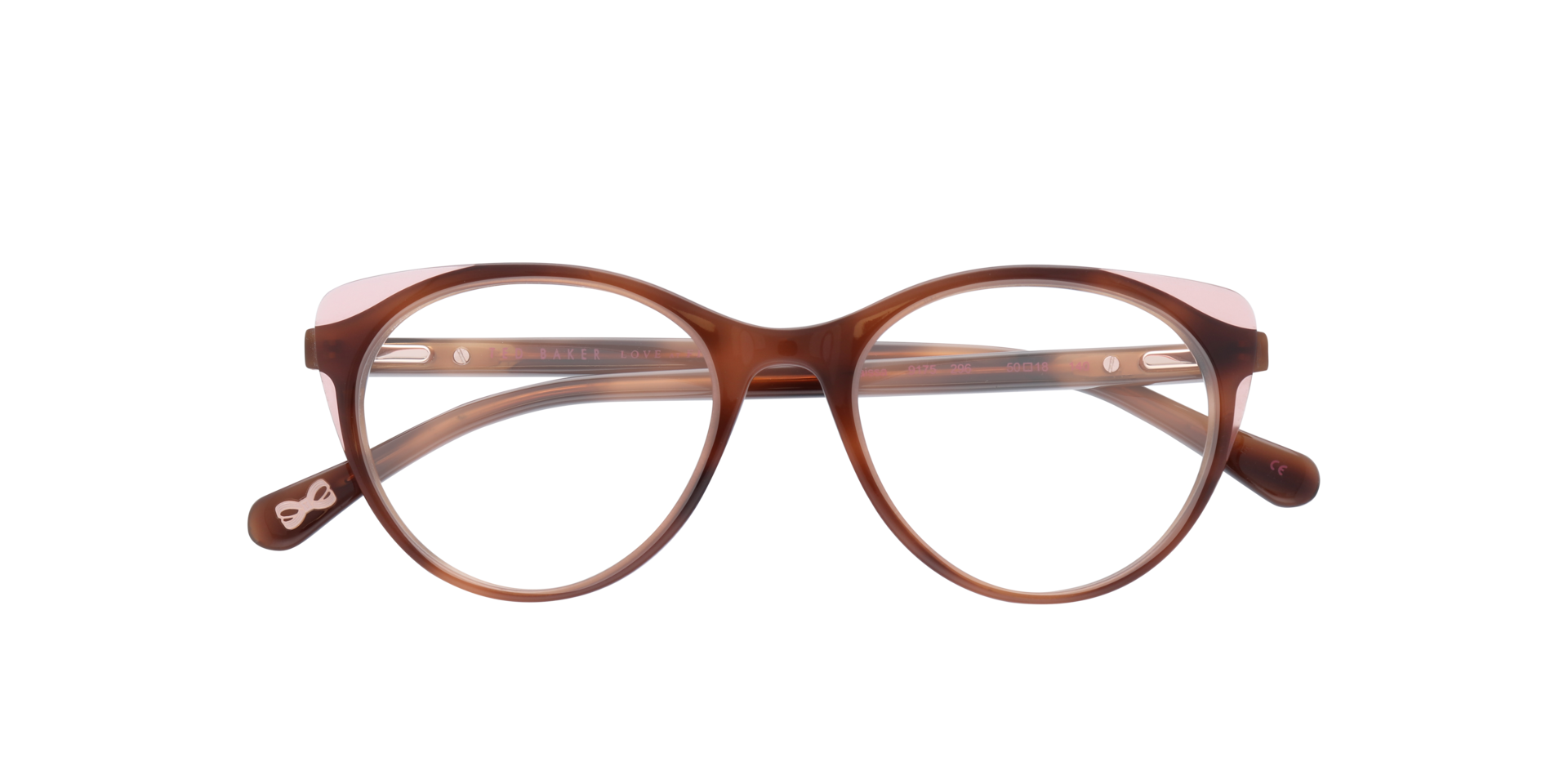 TB9175 Red AcetateEyeglass Frames for Glasses Direct, Closed View