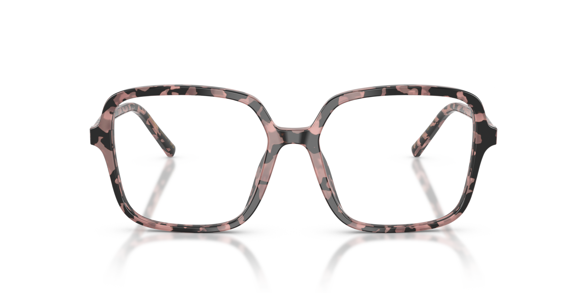 DG3442 Pink Havana AcetateEyeglass Frames for Glasses Direct, Front View