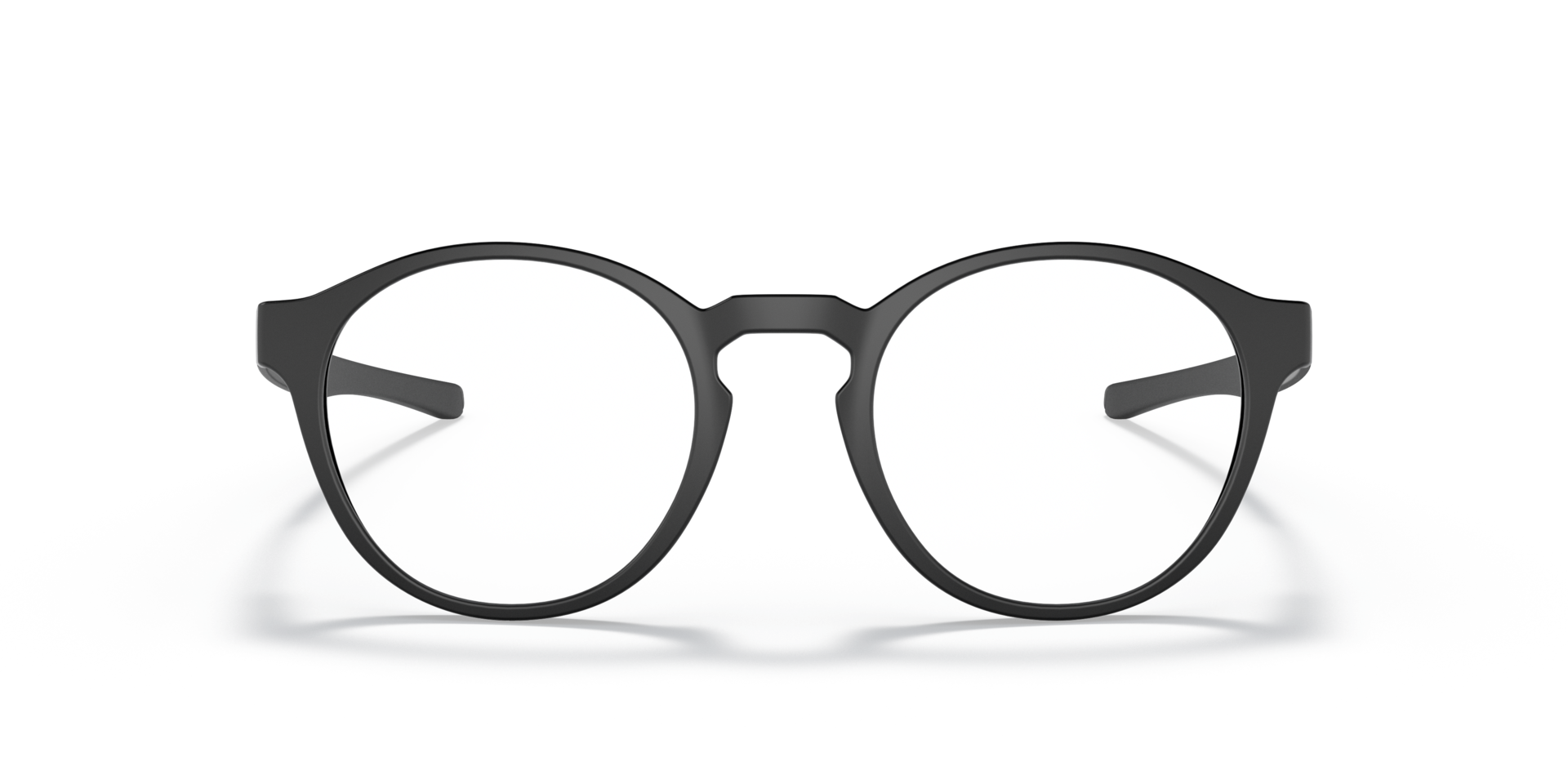 Saddle Satin Black PlasticSunglass Frames for Glasses Direct, Front View