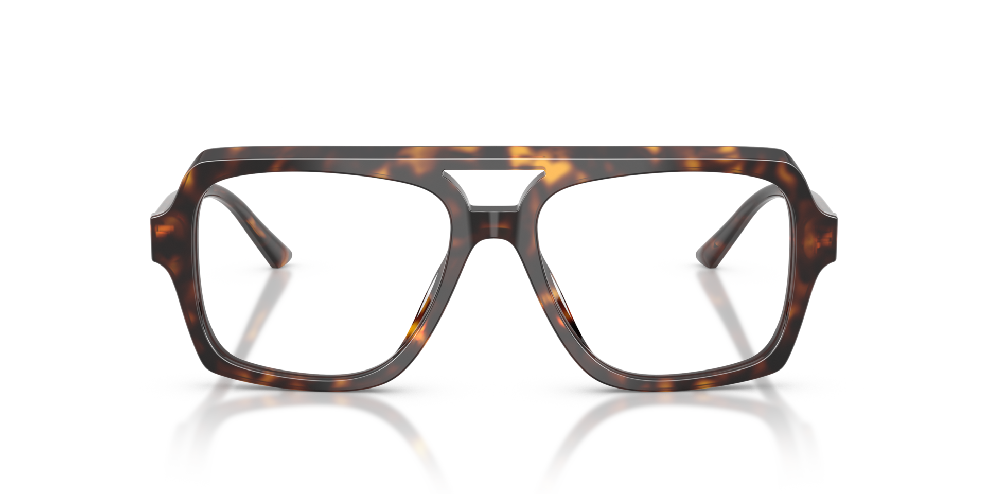 JC3071U Havana AcetateEyeglass Frames for Glasses Direct, Front View