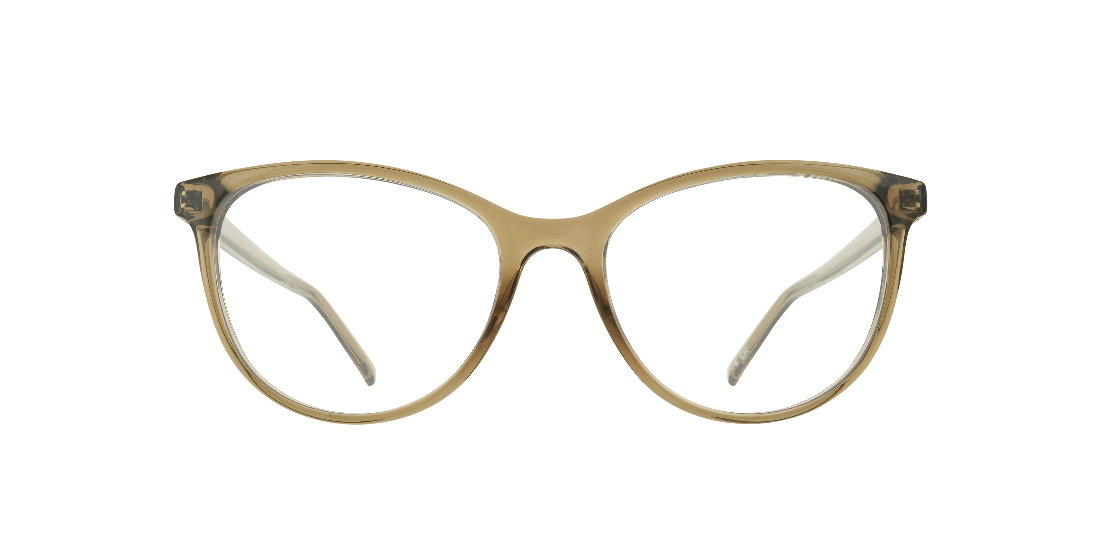 Shiny Beige Leyla -  Plastic