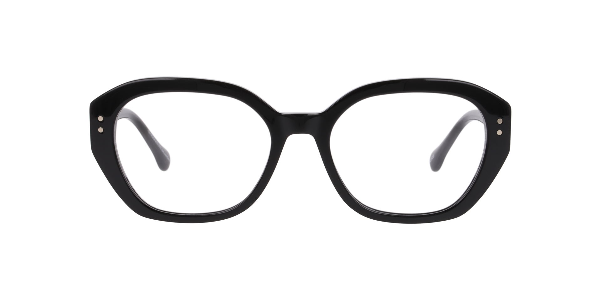 Neil Black AcetateEyeglass Frames for Glasses Direct, Front View