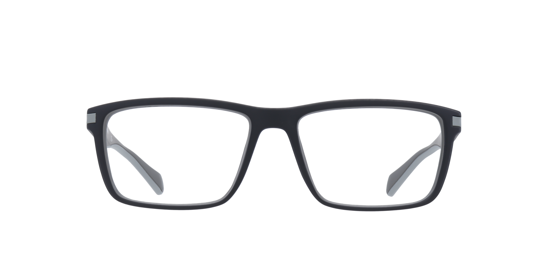 PLD D354 Black PlasticEyeglass Frames for Glasses Direct, Front View