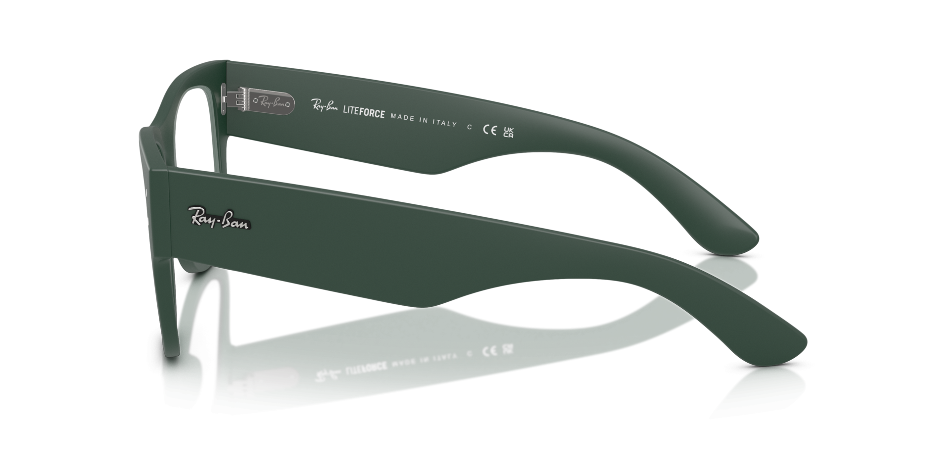 RB7840V Sand Green PlasticEyeglass Frames for Glasses Direct, Side View