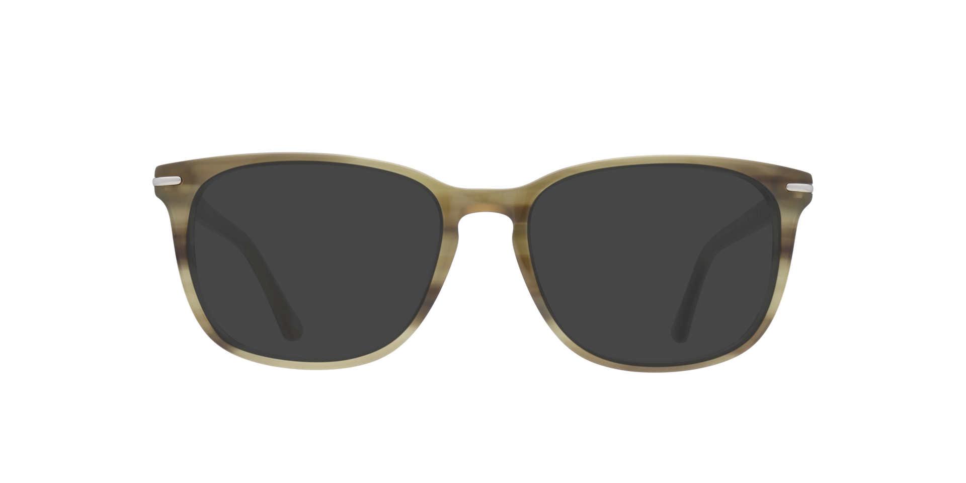 Eastcote Khaki Horn AcetateEyeglass Frames for Glasses Direct, with Tinted Lenses