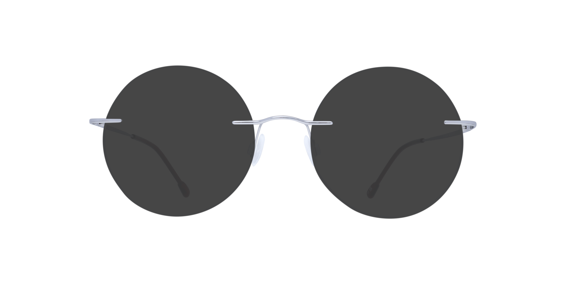 Ira Silver MetalEyeglass Frames for Glasses Direct, with Tinted Lenses
