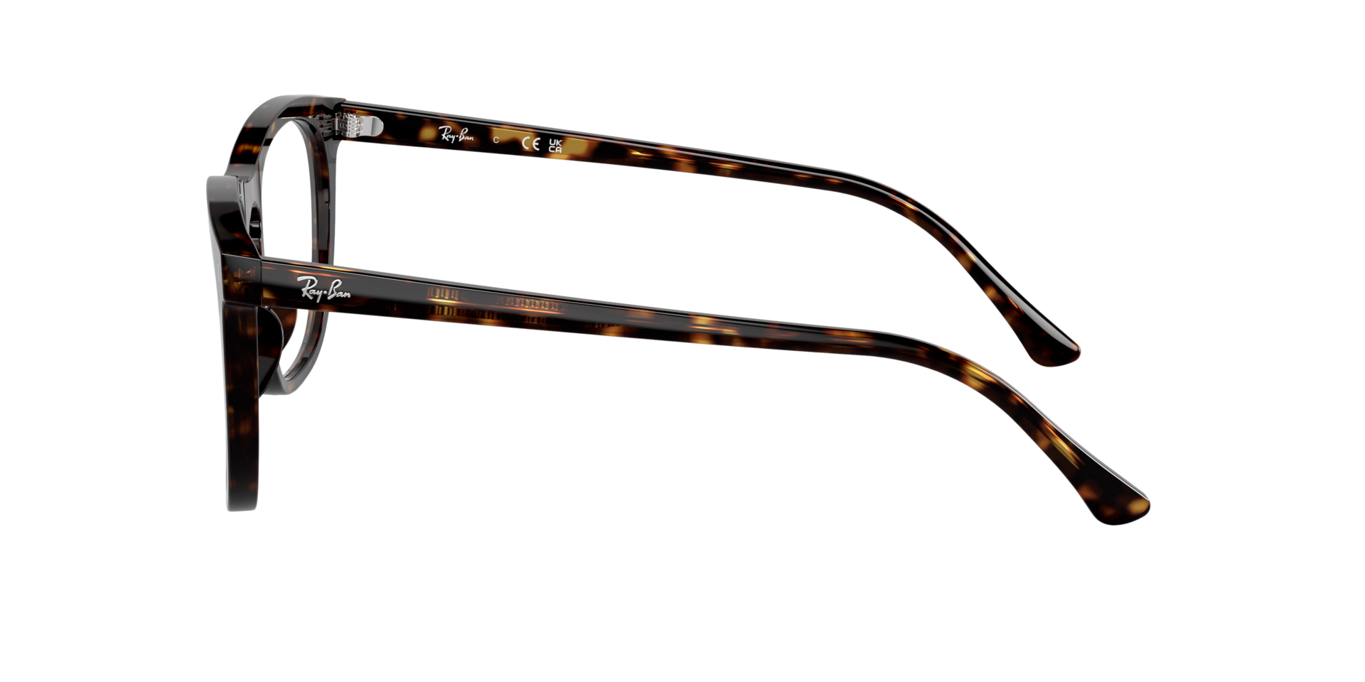 RB2210V Havana AcetateEyeglass Frames for Glasses Direct, Side View