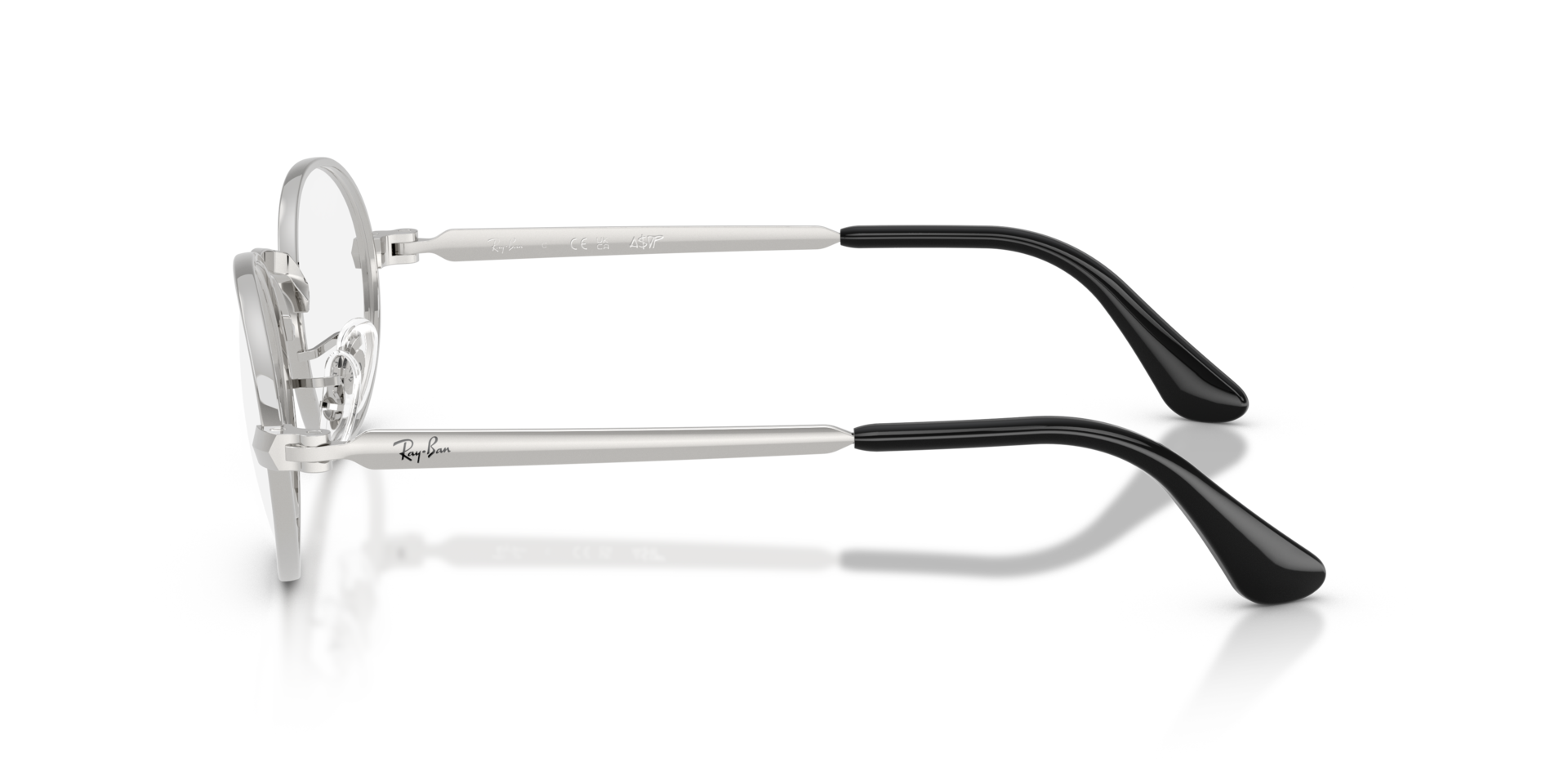 RB3931V Silver MetalEyeglass Frames for Glasses Direct, Side View
