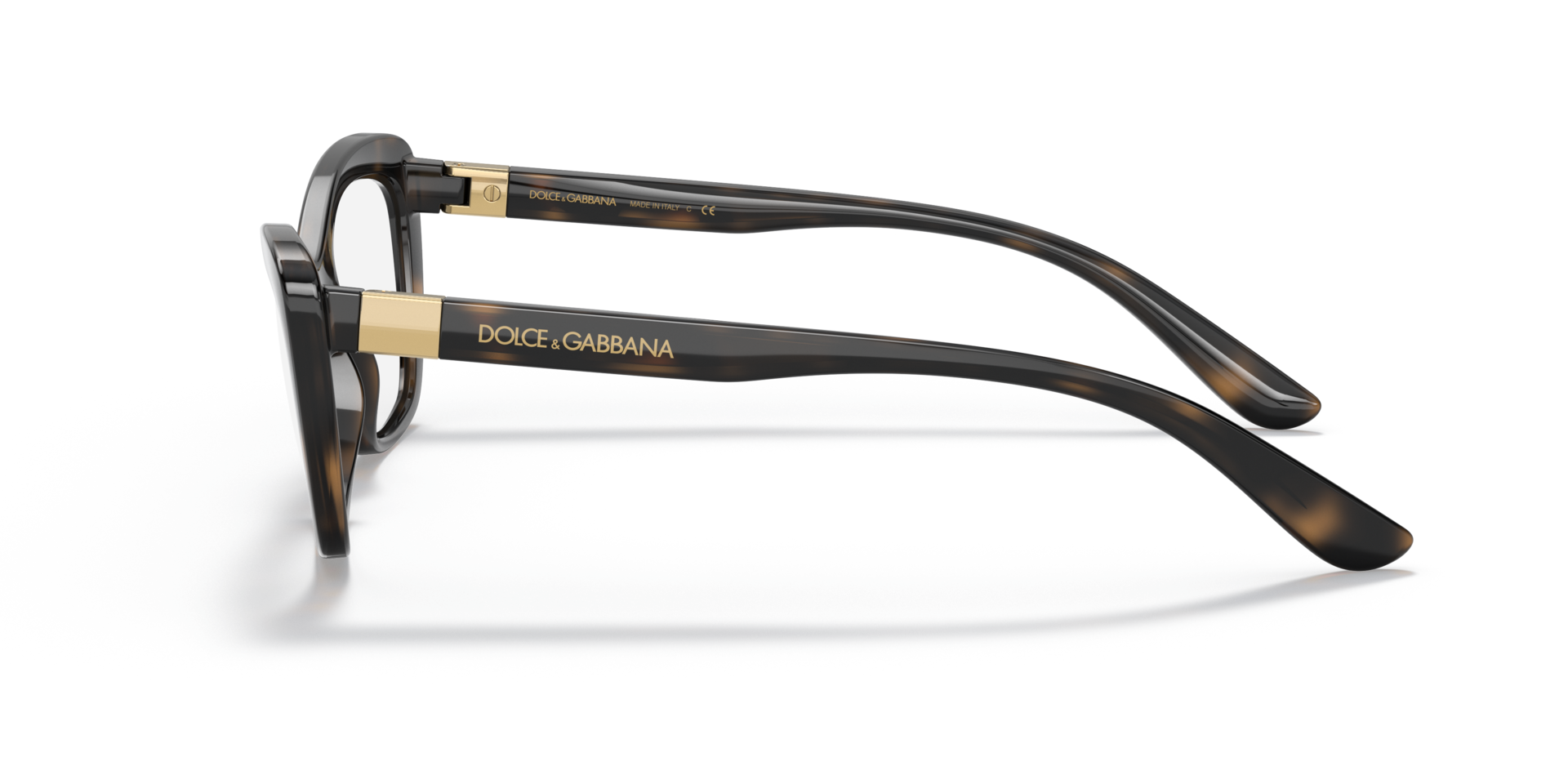 DG5082 Havana PlasticEyeglass Frames for Glasses Direct, Side View