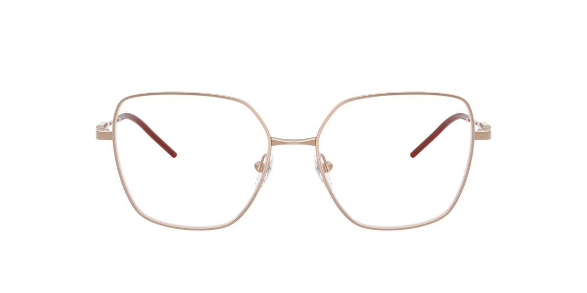 Shiny Rose Gold irregular Metal eyeglasses Online - Full Rim - EA1192