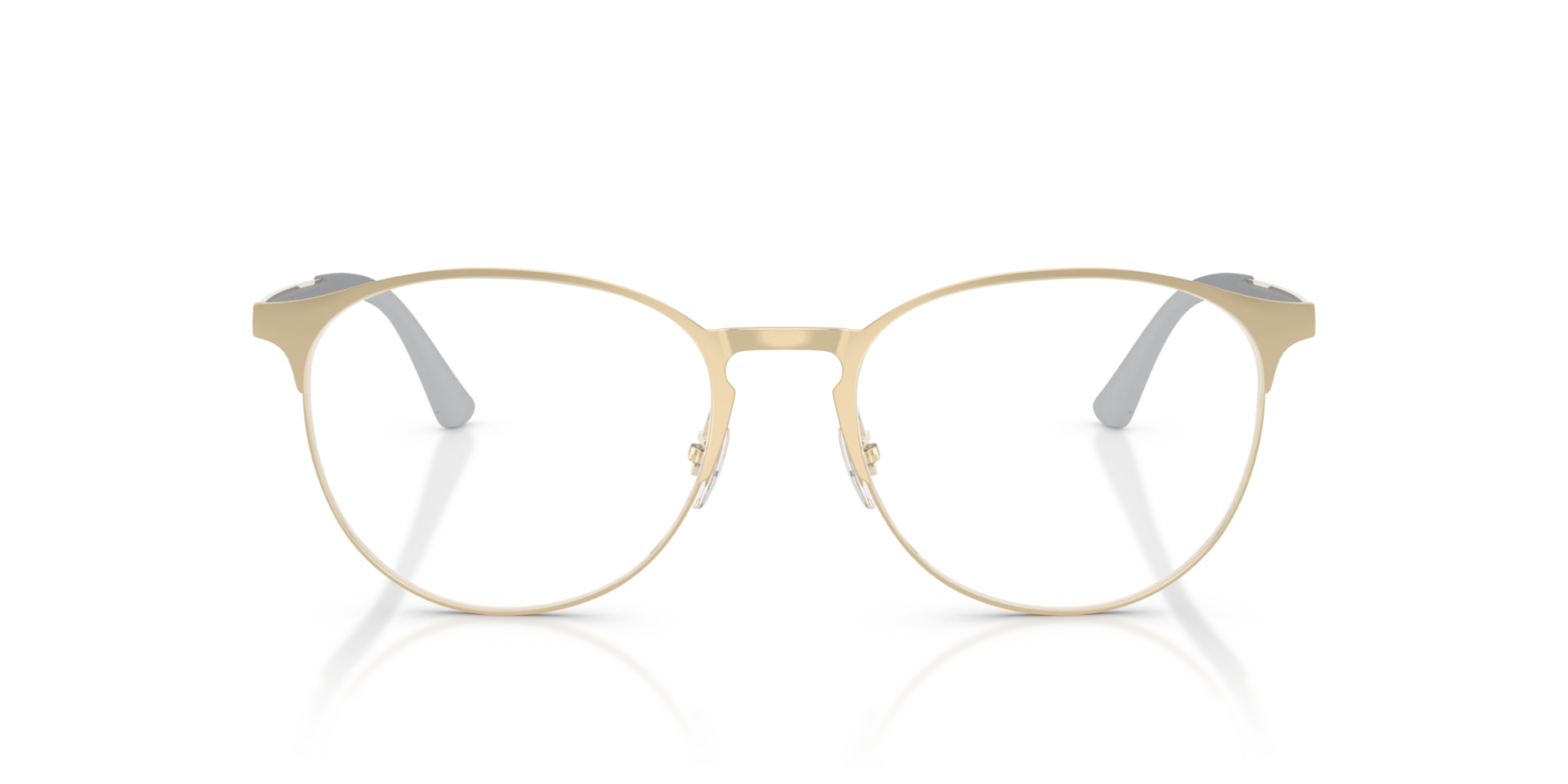 RB6375 Pale Gold MetalEyeglass Frames for Glasses Direct, Front View