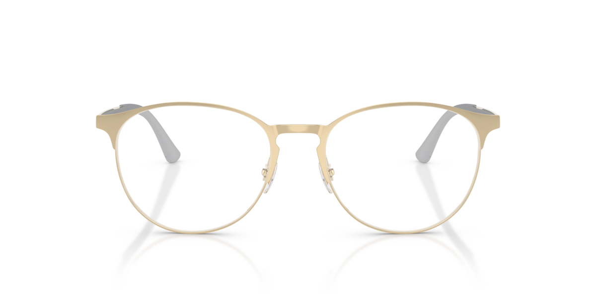 Ray-Ban Unisex Pale Gold Phantos Metal Eyeglasses Online - Full Rim - Rb6375 - Image 1