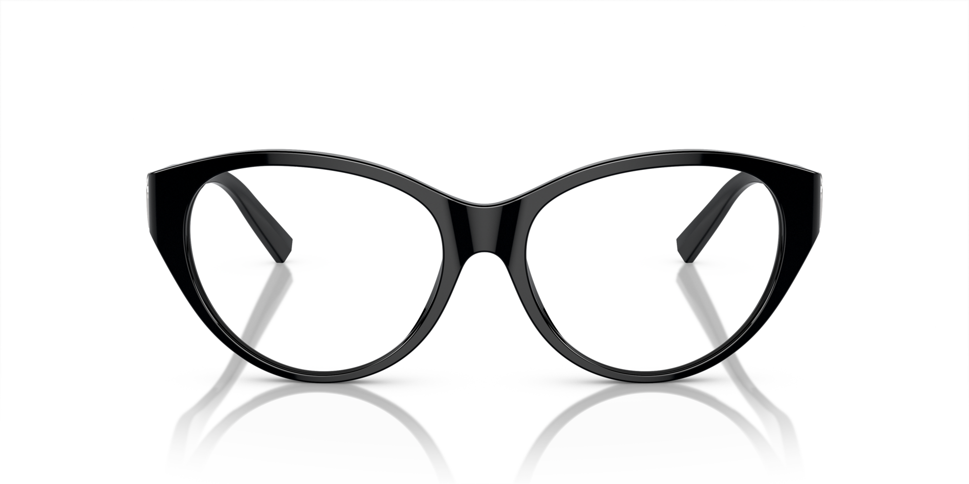 TF2244 Black AcetateEyeglass Frames for Glasses Direct, Front View