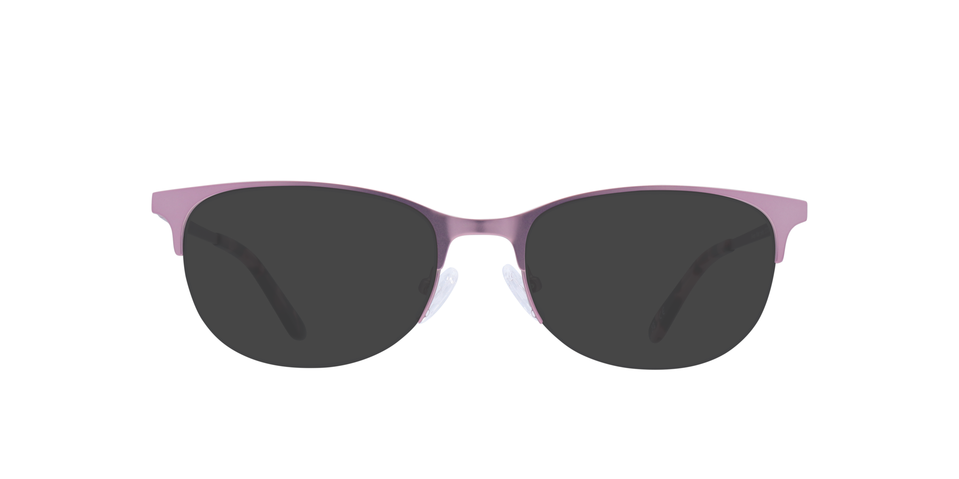 Gwen Matte Pink MetalEyeglass Frames for Glasses Direct, with Tinted Lenses