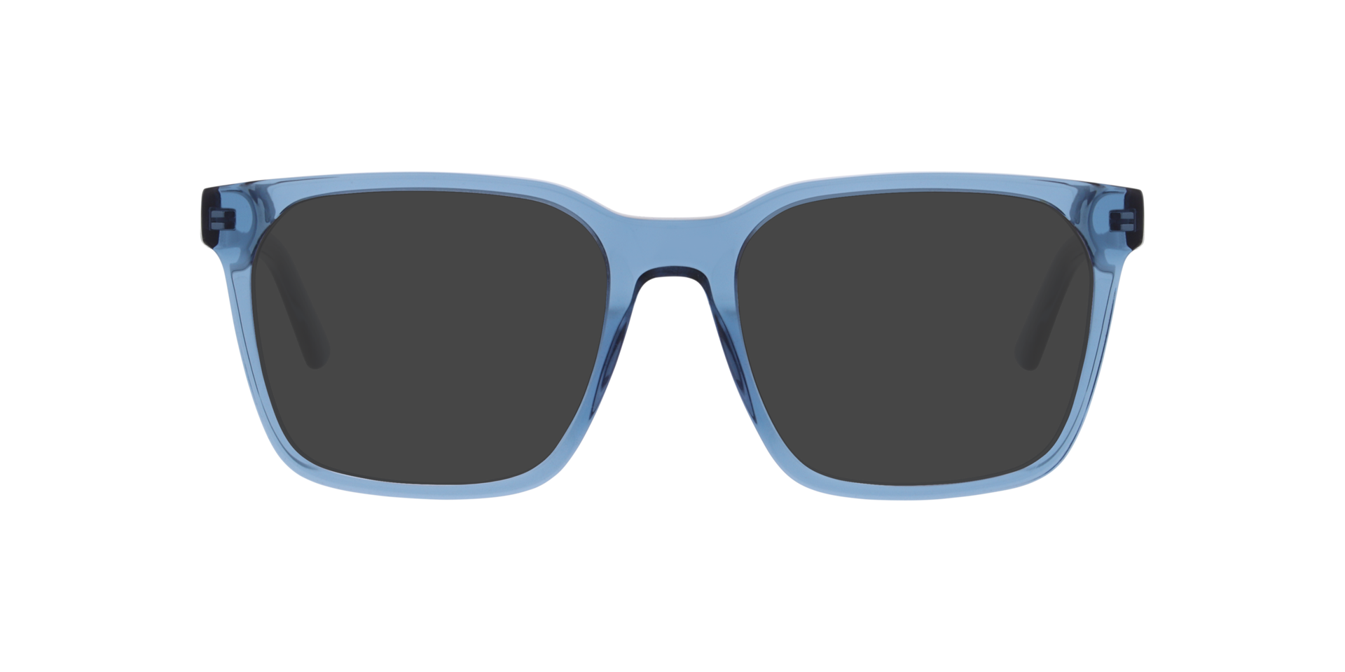 Malakai Transparent Blue AcetateEyeglass Frames for Glasses Direct, with Tinted Lenses