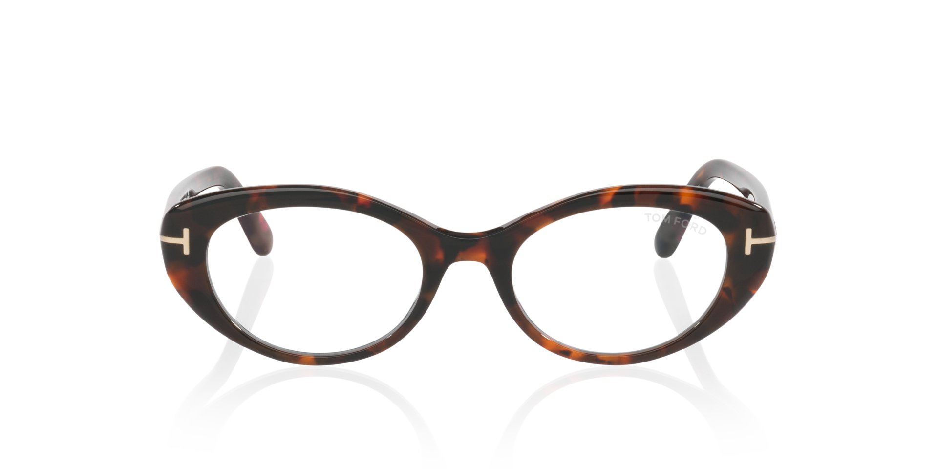 FT6092-B Tortoise AcetateEyeglass Frames for Glasses Direct, Front View