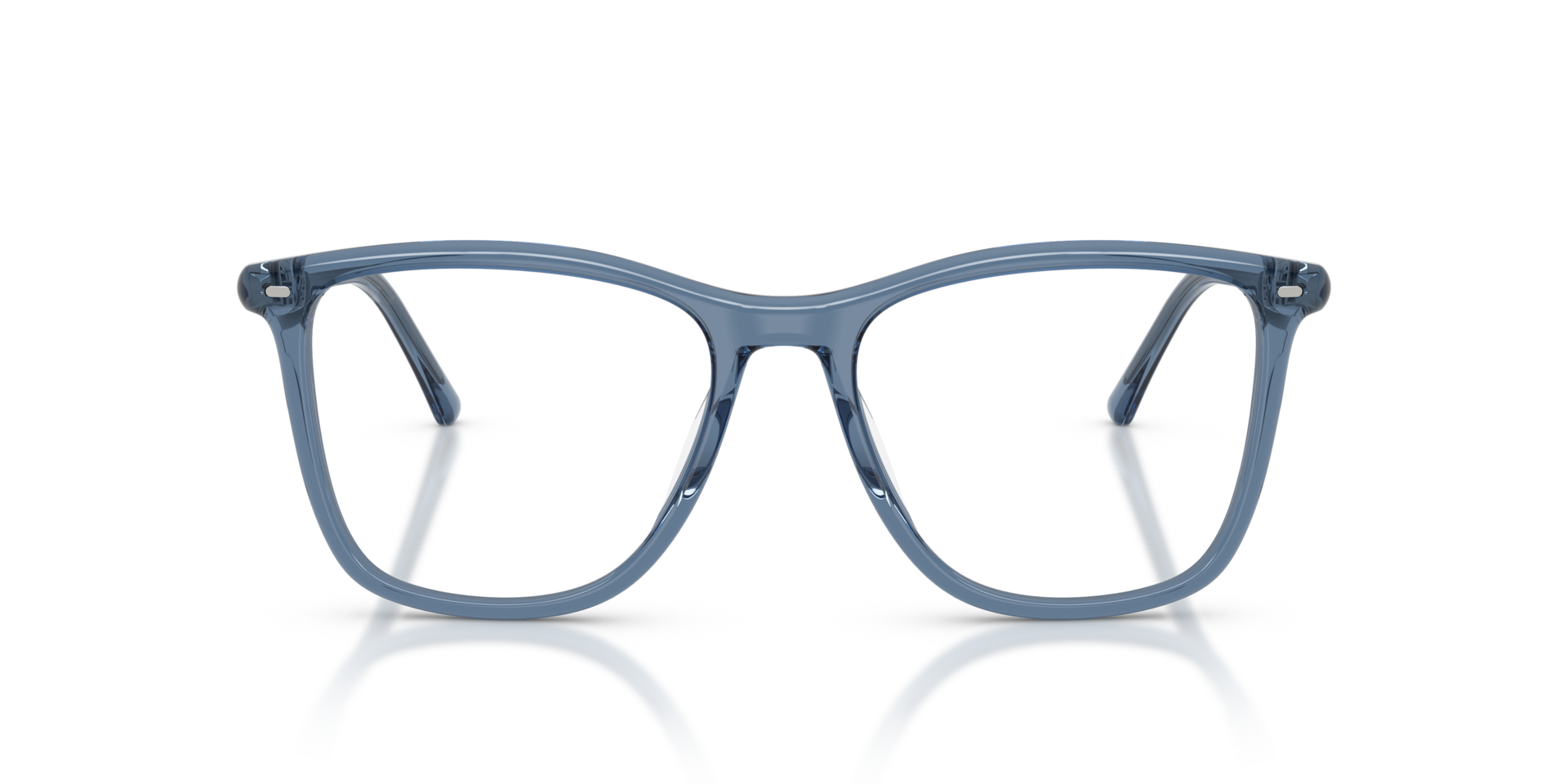 RB5455 Transparent Blue AcetateEyeglass Frames for Glasses Direct, Front View