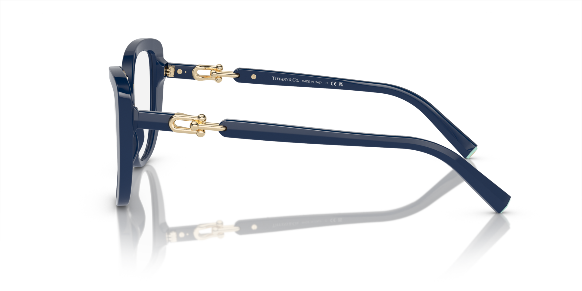 TF2242 Spectrum Blue AcetateEyeglass Frames for Glasses Direct, Side View