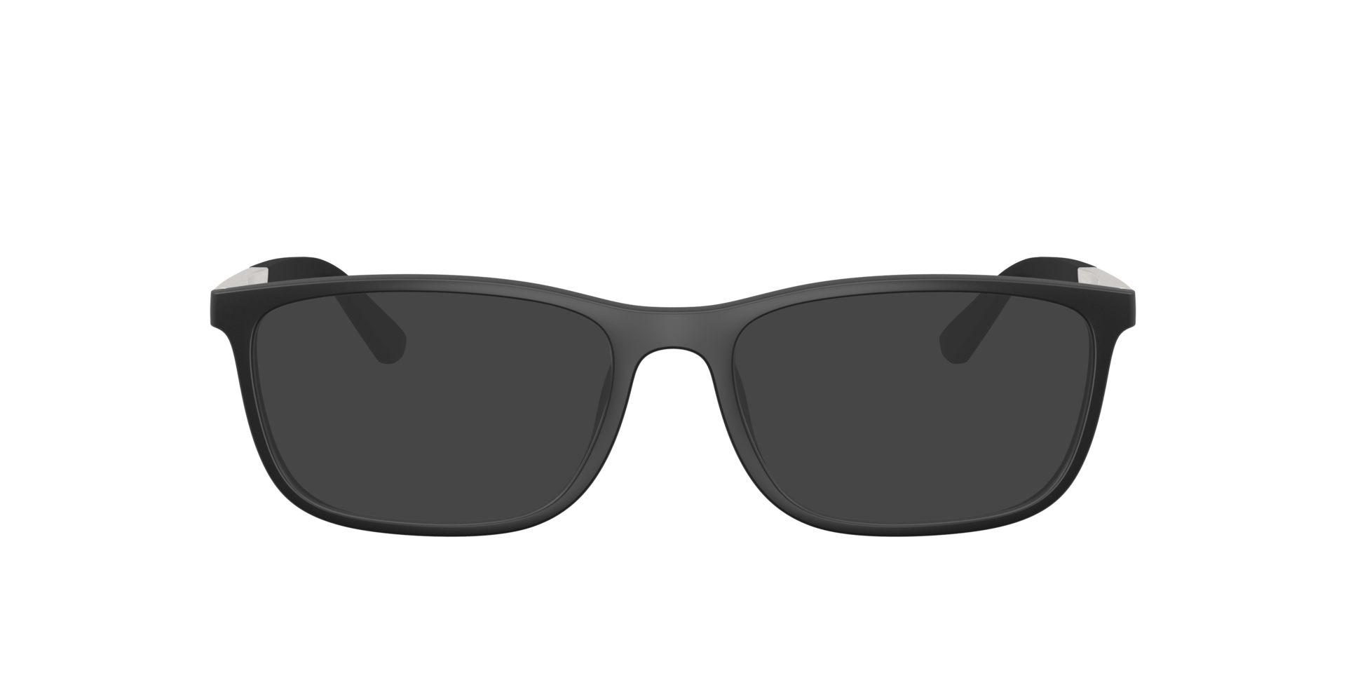 EA3280U Matte Black PlasticEyeglass Frames for Glasses Direct, with Tinted Lenses