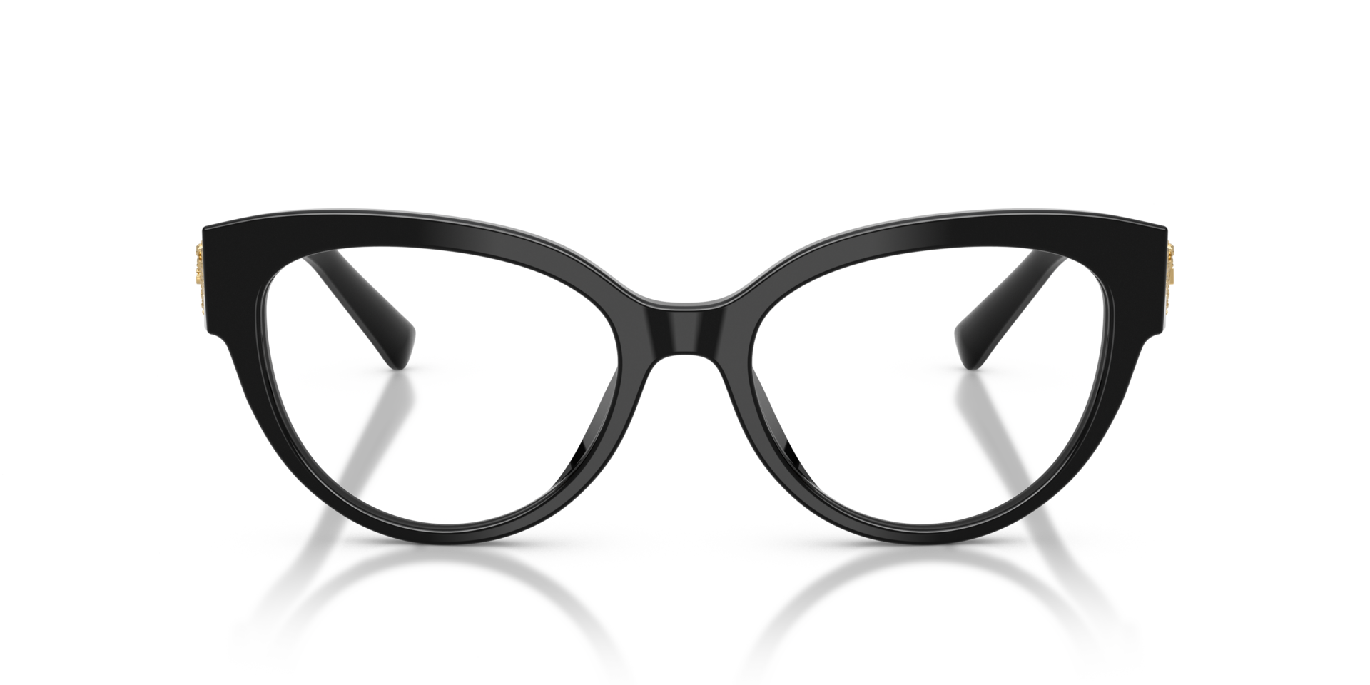DG3440 Black AcetateEyeglass Frames for Glasses Direct, Front View
