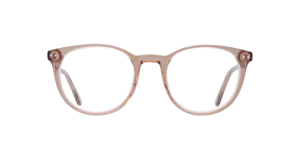 Scout Unisex Shiny Light Brown Phantos Acetate Eyeglasses Online - Full Rim - Dallas