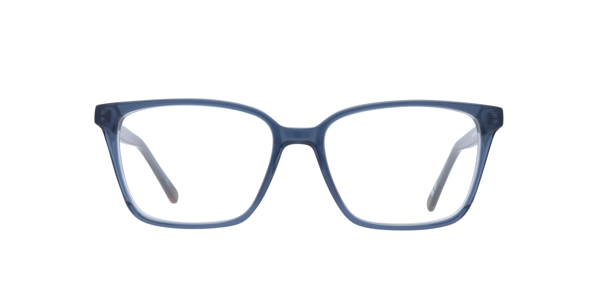 Juniper Blue Grey AcetateEyeglass Frames for Glasses Direct, Front View