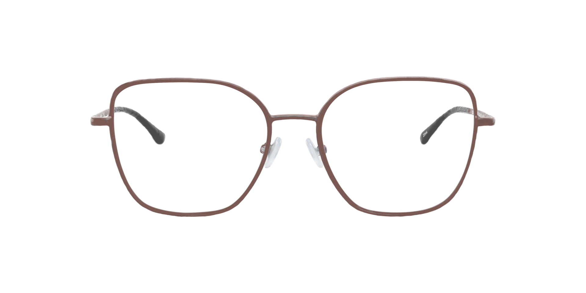 Monique Bronze MetalEyeglass Frames for Glasses Direct, Front View