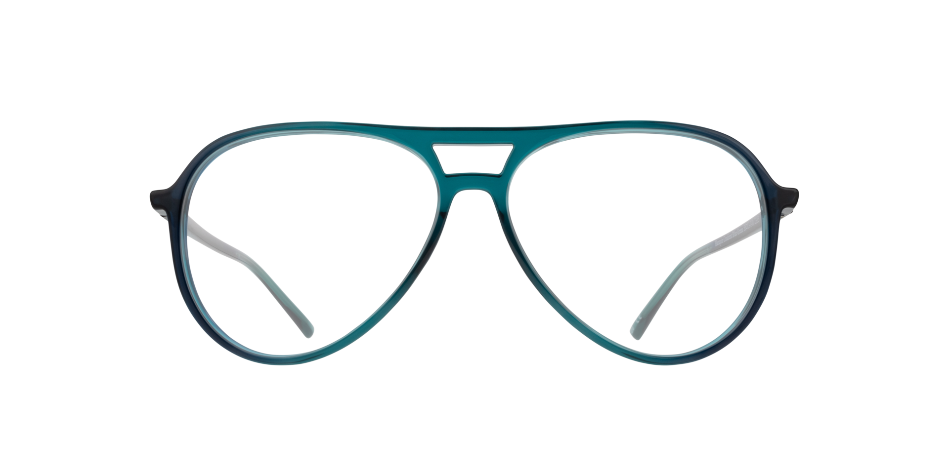 Harquin Gradient Blue & Green PlasticEyeglass Frames for Glasses Direct, Front View