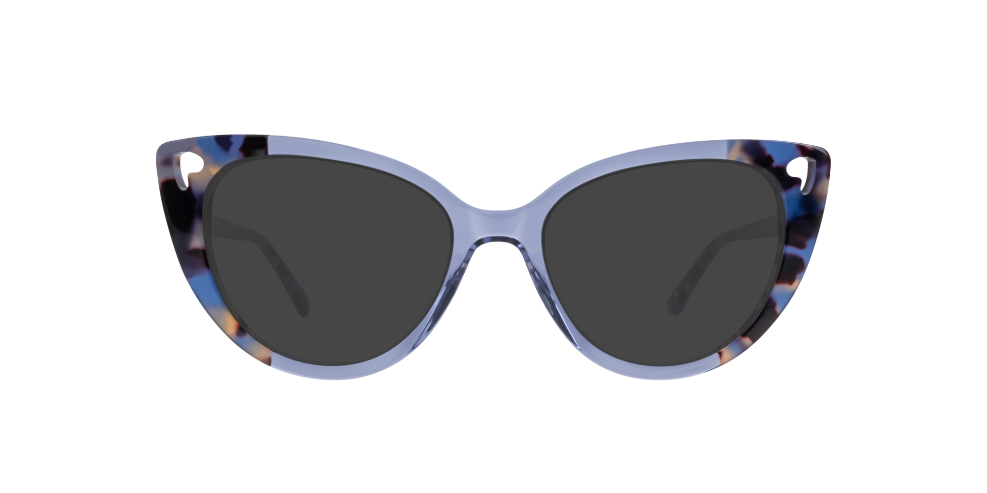 Holly Blue & Havana AcetateEyeglass Frames for Glasses Direct, with Tinted Lenses
