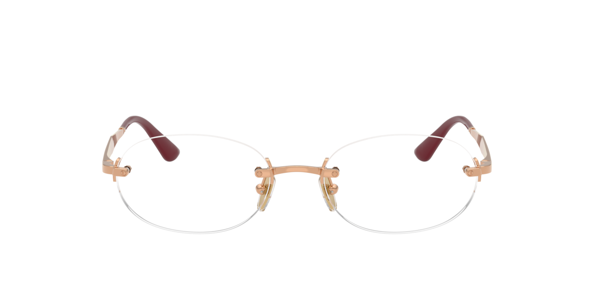 Vogue Eyewear Gold Woman Vo4343 5152 Optical Frames Metal Round Normal - Image 2